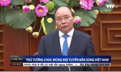 Thủ tướng chúc mừng đội tuyển bắn súng Việt Nam