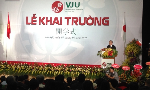 Đại học Việt Nhật khai giảng năm học mới