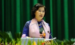 Chủ tịch Quốc hội Nguyễn Thị Kim Ngân bắt đầu thăm chính thức Lào