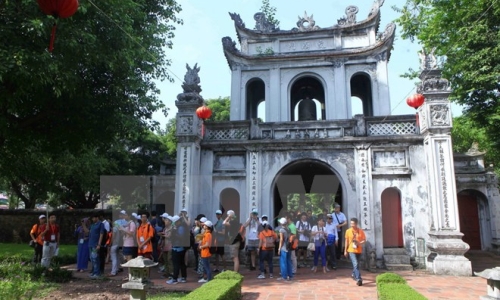 Giới thiệu diện mạo Văn Miếu-Quốc Tử Giám giai đoạn 1884-1945