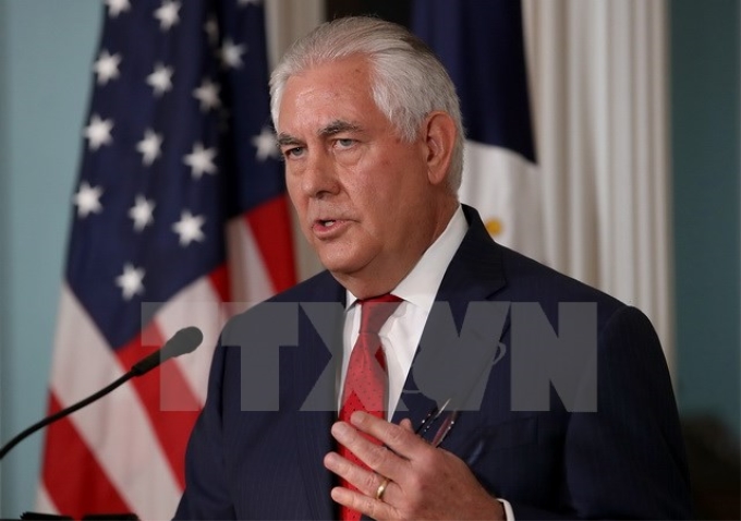 Ngoại trưởng Mỹ Rex Tillerson. (Nguồn: AFP/TTXVN)