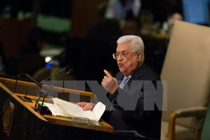 Tổng thống Palestine Mahmoud Abbas. (Nguồn: AFP/TTXVN)