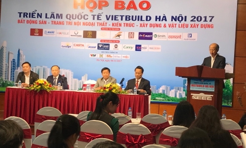 Gần 1.500 gian hàng tham gia Vietbuild Hà Nội 2017 lần 3