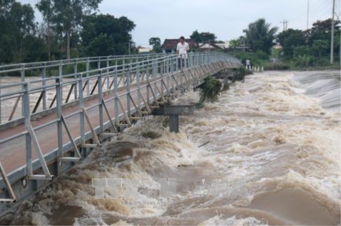 Các tỉnh, thành phố từ Thừa Thiên - Huế đến Ninh Thuận và Tây Nguyên cần chủ động ứng phó với mưa lũ. Ảnh minh họa: Nguyễn Thanh/TTXVN