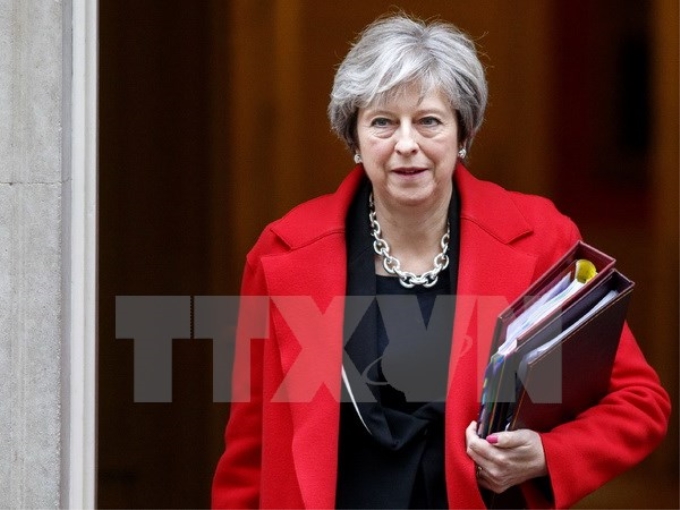 Thủ tướng Anh Theresa May. (Nguồn: AFP/TTXVN)