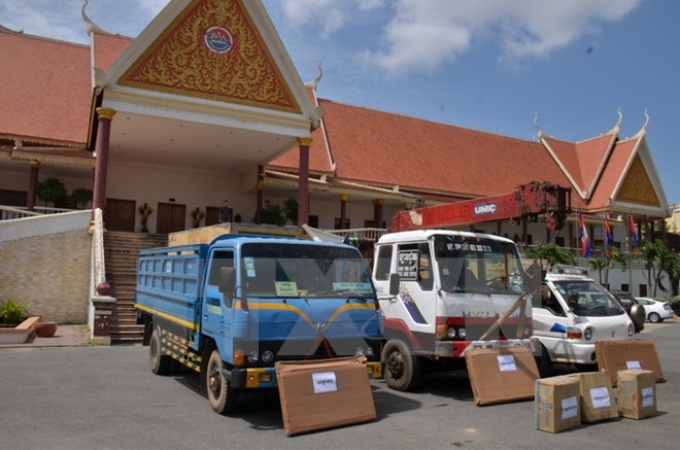 Campuchia tiếp nhận các đài phát sóng do Chính phủ Việt Nam tài trợ. (Ảnh minh họa: TTXVN)