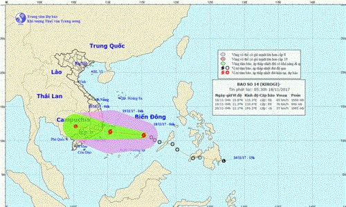 Công điện của Thủ tướng chỉ đạo ứng phó khẩn cấp bão số 14 và mưa lũ