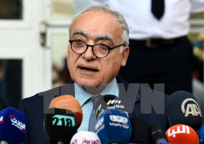 Đặc phái viên Ghassan Salame. (Nguồn: AFP/TTXVN)