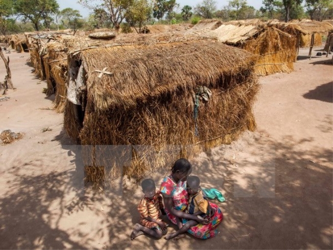 Người dân tại một trại tị nạn ở Aweil, Nam Sudan. (Nguồn: AFP/TTXVN)