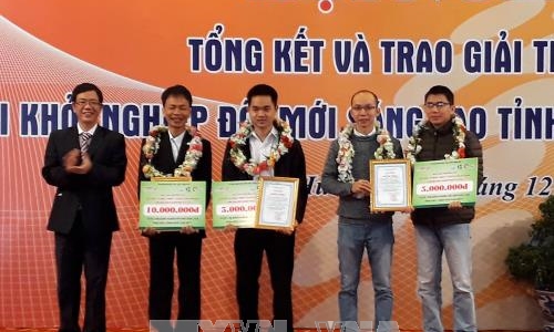 Sáu ý tưởng, dự án được trao giải thưởng cuộc thi Khởi nghiệp đổi mới sáng tạo