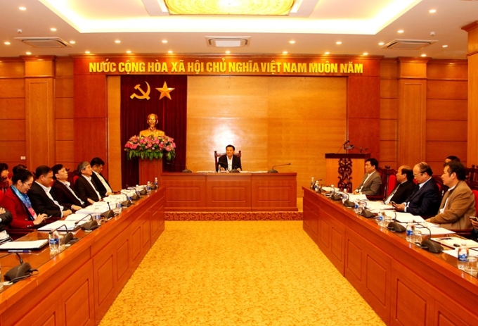 Đồng chí Trần Văn Vinh, Phó Bí thư Thường trực Tỉnh ủy, Chủ tịch HĐND tỉnh kết luận hội nghị.