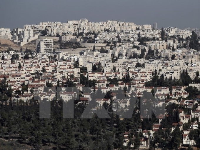 Toàn cảnh khu định cư Ramot, phía đông Jerusalem. (Nguồn: AFP/TTXVN)