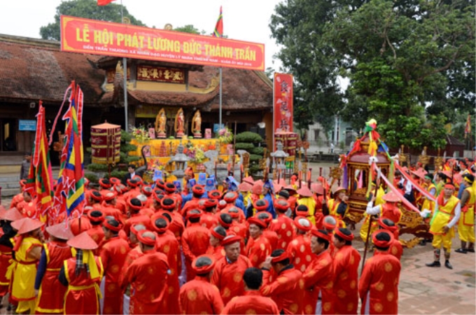 Lễ hội đền Trần Thương là một trong sáu lễ hội vừa được bổ sung vào Danh mục di sản văn hóa phi vật thể quốc gia.