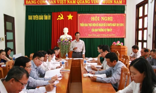 Bình Thuận: đổi mới và nâng cao chất lượng công tác điều tra, nắm bắt, nghiên cứu dư luận xã hội