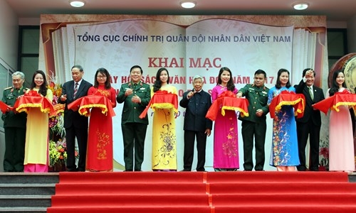 Khai mạc Ngày Hội sách, văn hóa đọc trong Quân đội