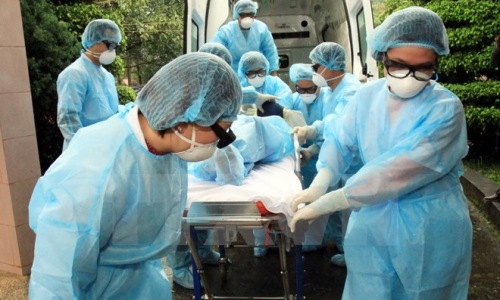 Lạng Sơn diễn tập phòng, chống H7N9 và cúm gia cầm động lực cao lây sang người