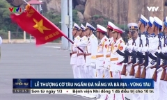 Lễ thượng cờ tàu ngầm Đà Nẵng và Bà Rịa Vũng Tàu