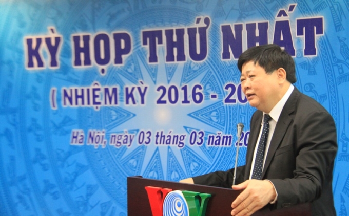 PGS.TS Nguyễn Thế Kỷ phát biểu tại Kỳ họp