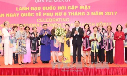 Gặp mặt các nữ Đại sứ, Trưởng cơ quan đại diện các tổ chức quốc tế tại Việt Nam