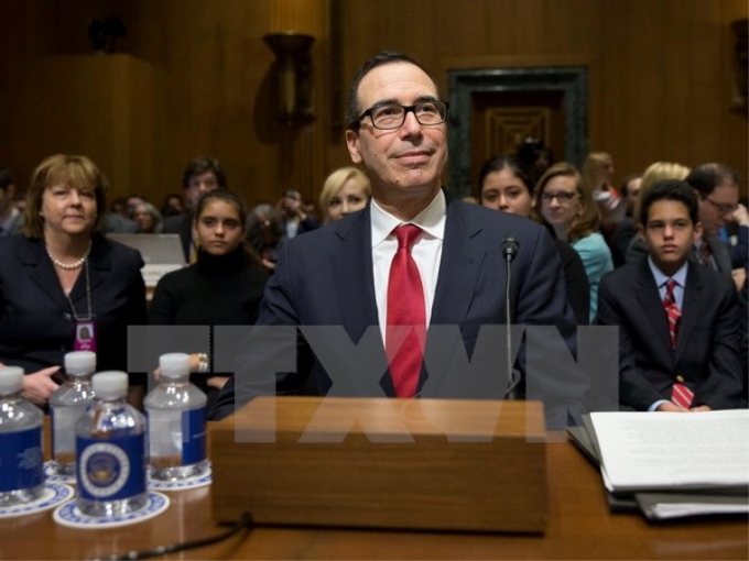 Bộ trưởng Tài chính Mỹ Steven Mnuchin. (Ảnh: EPA/TTXVN)