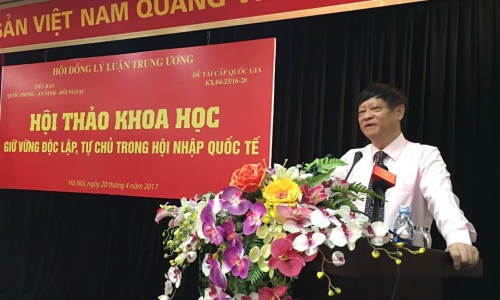 “Giữ vững độc lập, tự chủ trong hội nhập quốc tế”