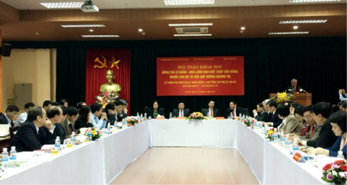 Quang cảnh hội thảo khoa học