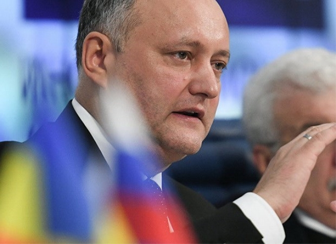 Tổng thống Moldova Igor Dodon. (Nguồn: Sputnik)