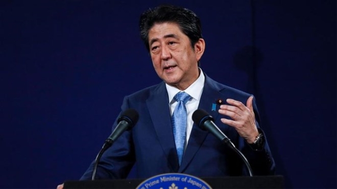 Thủ tướng Nhật Bản Shinzo Abe. (Nguồn: Reuters)