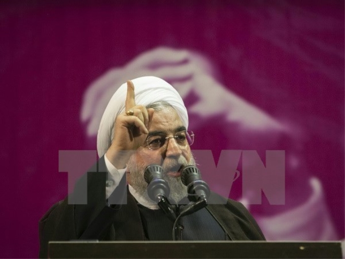 Tổng thống tái đắc cử của Iran Hassan Rouhani. (Nguồn: THX/TTXVN)