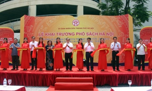 Khai trương Phố sách Hà Nội