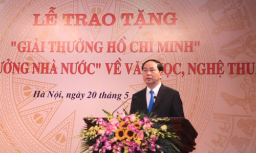 113 tác giả nhận giải thưởng Hồ Chí Minh, giải thưởng Nhà nước về văn học, nghệ thuật