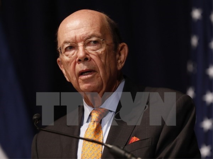 Bộ trưởng Thương mại Mỹ Wilbur Ross. (Ảnh: AFP/TTXVN)