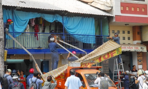 TP.Hồ Chí Minh không để lập lại tình trạng lấn chiếm lòng đường, vỉa hè