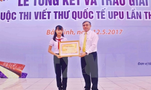 Kỷ niệm 30 năm Việt Nam tham gia Cuộc thi viết thư quốc tế UPU