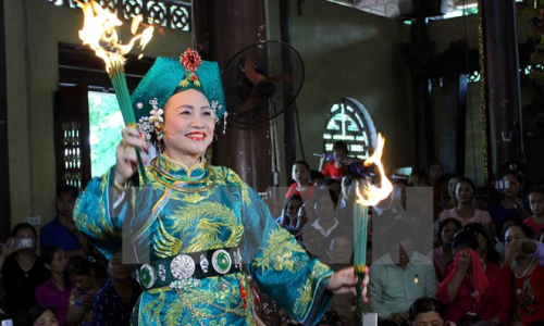 Khai mạc Festival Thực hành tín ngưỡng thờ Mẫu Thượng ngàn tại Yên Bái