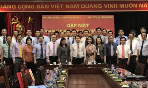 Gặp mặt các Trưởng cơ quan đại điện Việt Nam ở nước ngoài nhiệm kỳ 2017- 2020