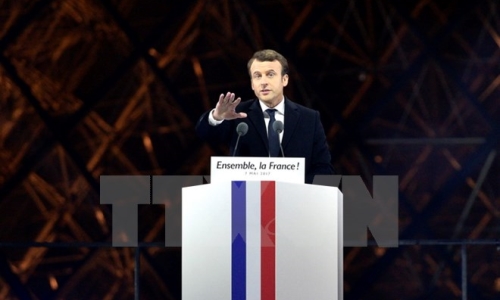 Các nhà lãnh đạo thế giới chúc mừng Tổng thống đắc cử Emmanuel Macron