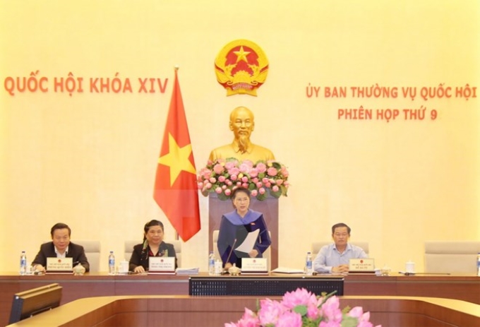 Một phiên họp của Ủy ban Thường vụ Quốc hội. (Nguồn: TTXVN)