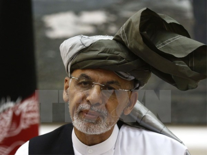 Tổng thống Afghanistan Mohammad Ashraf Ghani. (Ảnh: THX/TTXVN)