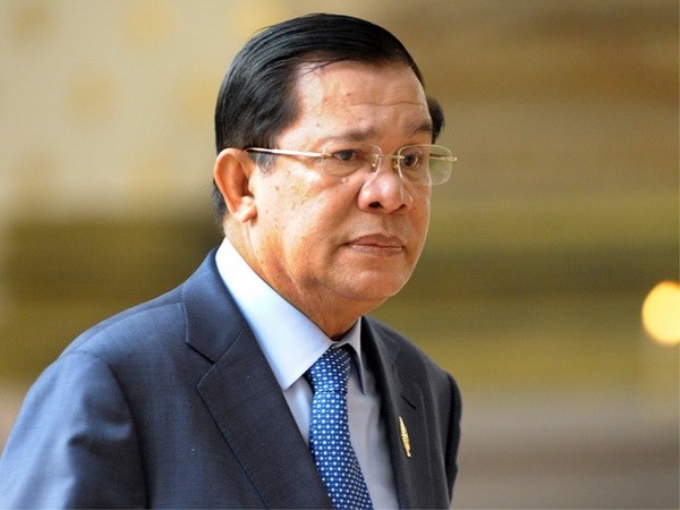 Thủ tướng Campuchia Hun Sen. (Nguồn: AFP)