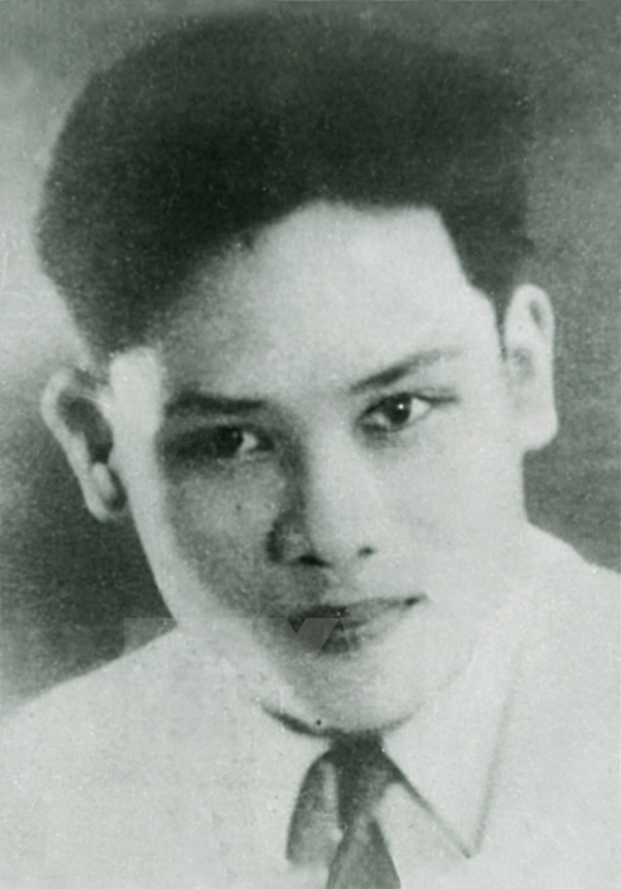 Chân dung Nhà báo liệt sỹ Trần Kim Xuyến (1921-1947). (Ảnh: Tư liệu TTXVN)