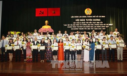 Thành phố Hồ Chí Minh: Tuyên dương nhiều tập thể, cá nhân tiêu biểu trong học tập và làm theo gương Bác