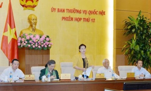 Bế mạc Phiên họp thứ 12 của Ủy ban Thường vụ Quốc hội khóa XIV