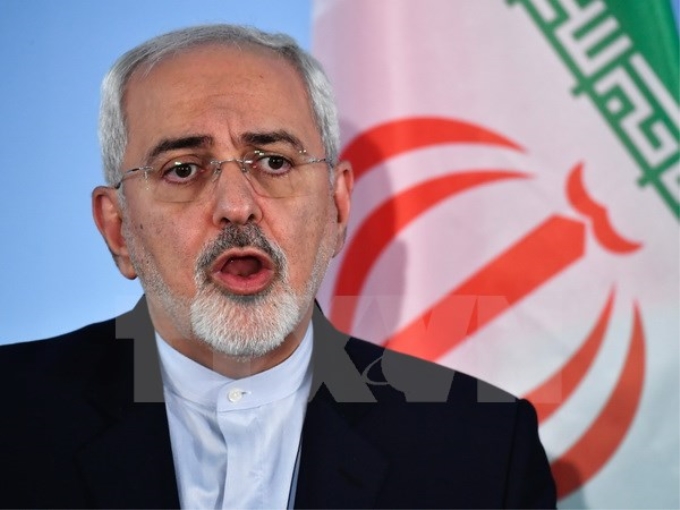 Ngoại trưởng Iran Mohammad Javad Zarif. (Ảnh: AFP/TTXVN)