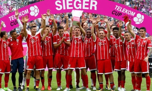 Bayern Munich bảo vệ thành công chức vô địch Telekom Cup