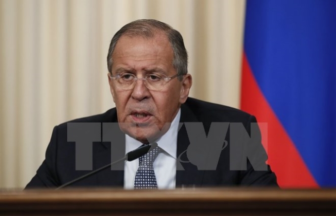 Ngoại trưởng Nga Sergei Lavrov. (Nguồn: EPA/TTXVN)