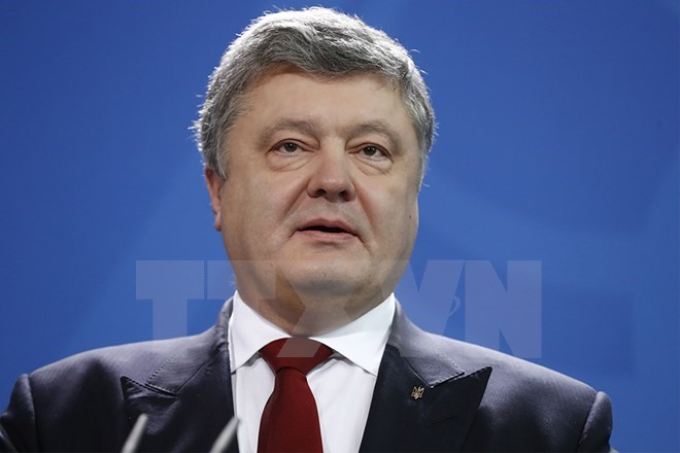 Tổng thống Ukraine Petro Poroshenko. (Nguồn: AFP/TTXVN)