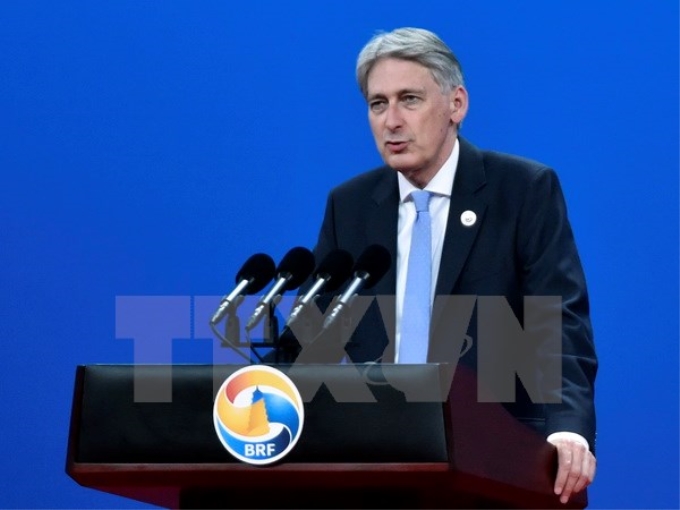 Bộ trưởng Tài chính Anh Philip Hammond. (Ảnh: EPA/TTXVN)