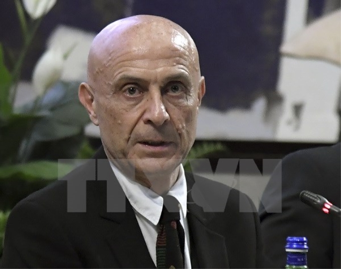 Bộ trưởng Nội vụ Italy Marco Minniti. (Nguồn: AFP/TTXVN)