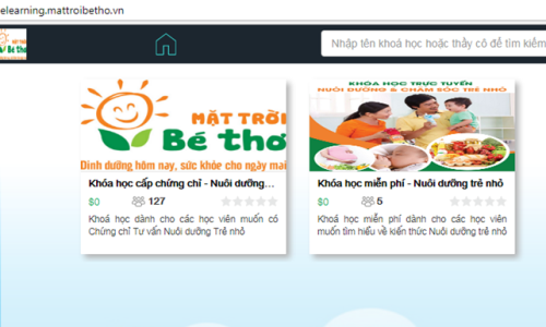 Khai trương hệ thống đào tạo trực tuyến về nuôi dưỡng trẻ nhỏ